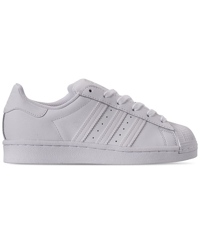 adidas Big Kids Superstar Casual Sneakers from Finish Line - Macy's