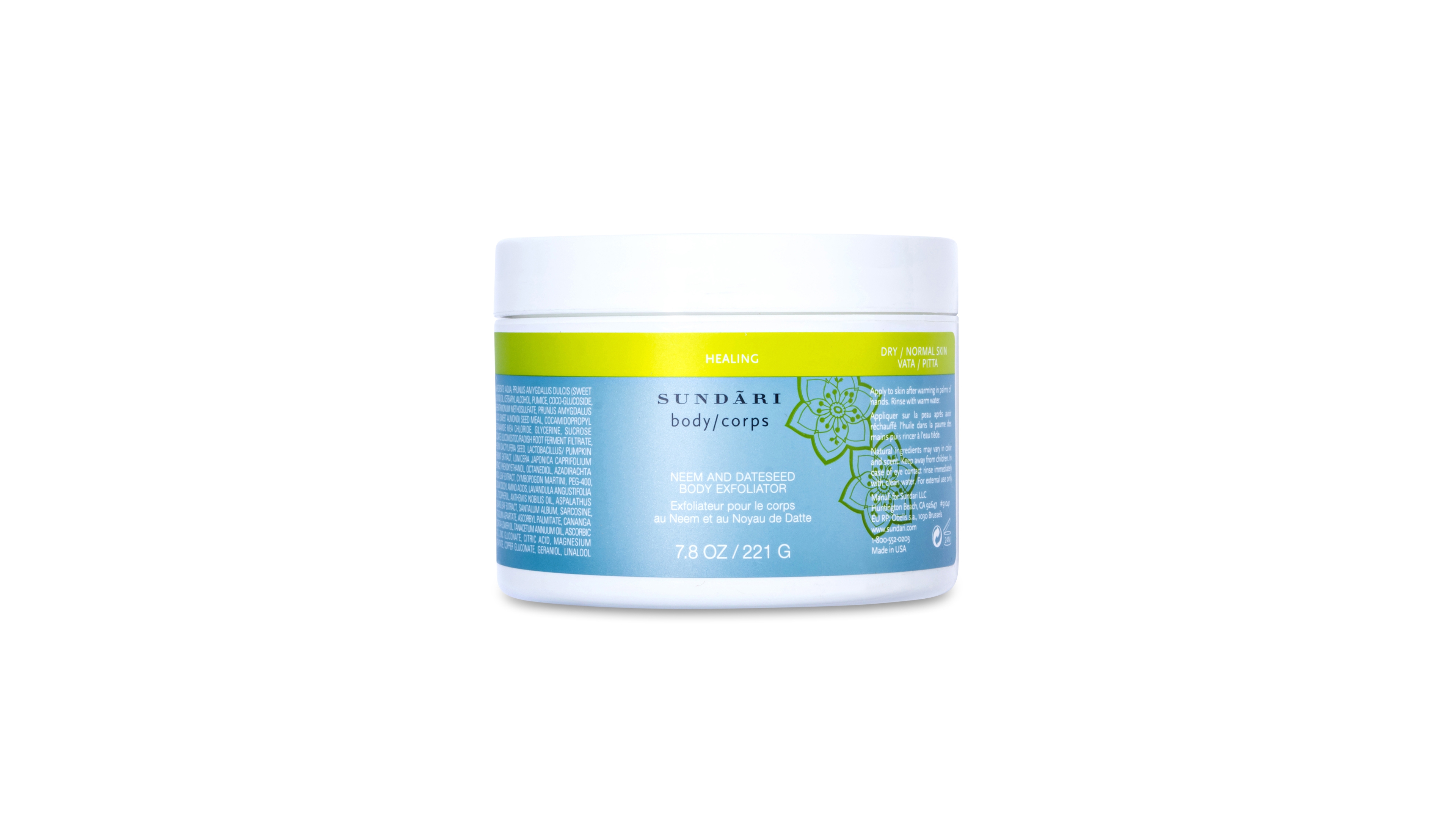 Sundari Neem And Date Seed Body Exfoliator