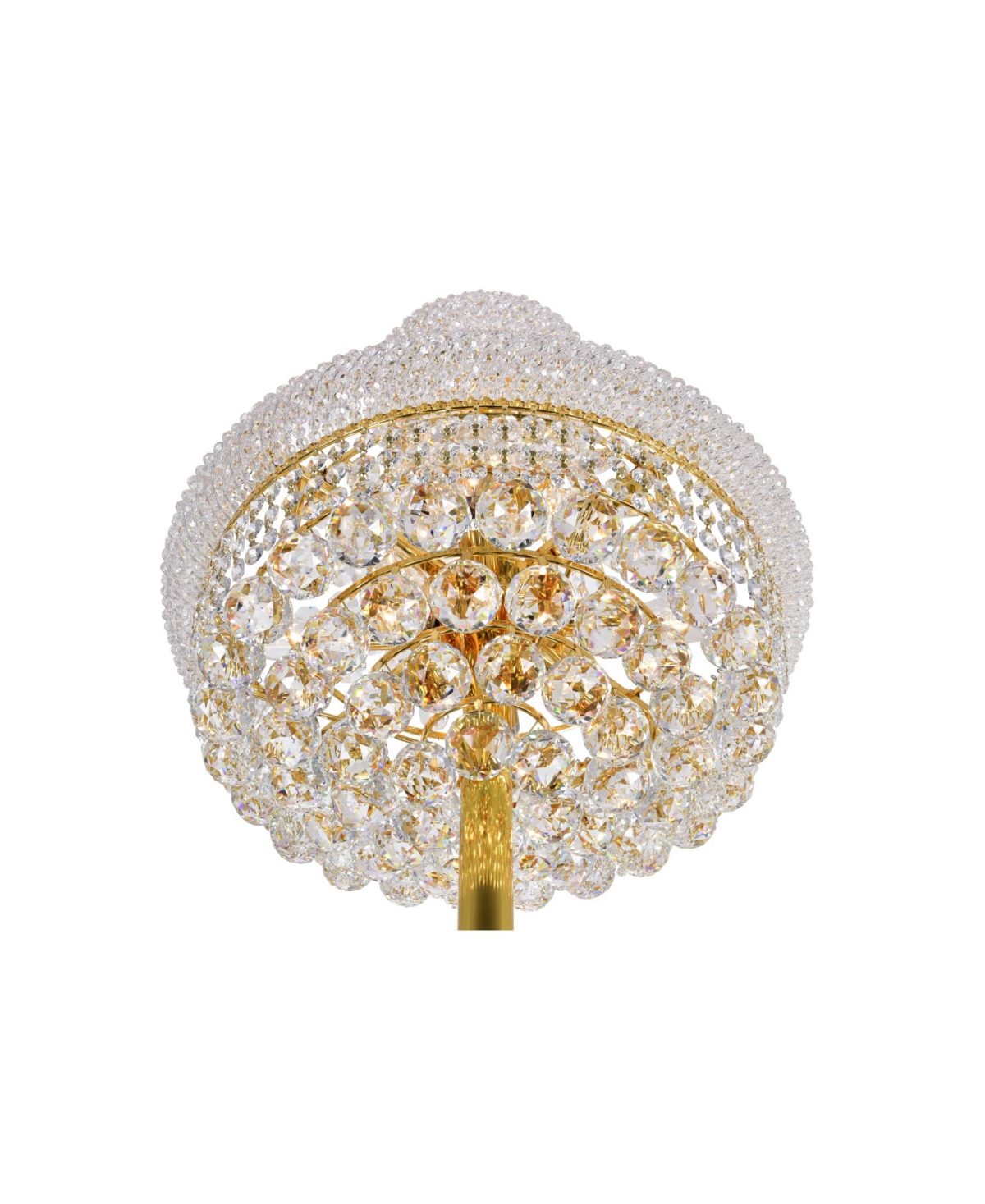Cwi Lighting Empire 8 Light Floor Lamp In Gold