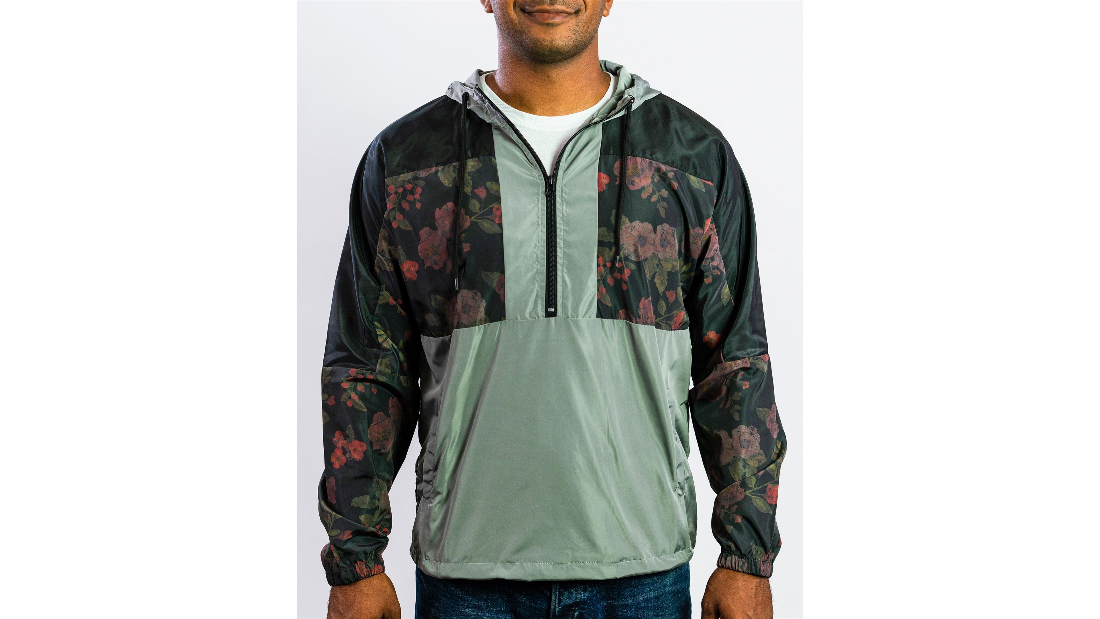Beautiful Giant Men's Hooded Lightweight Windbreaker