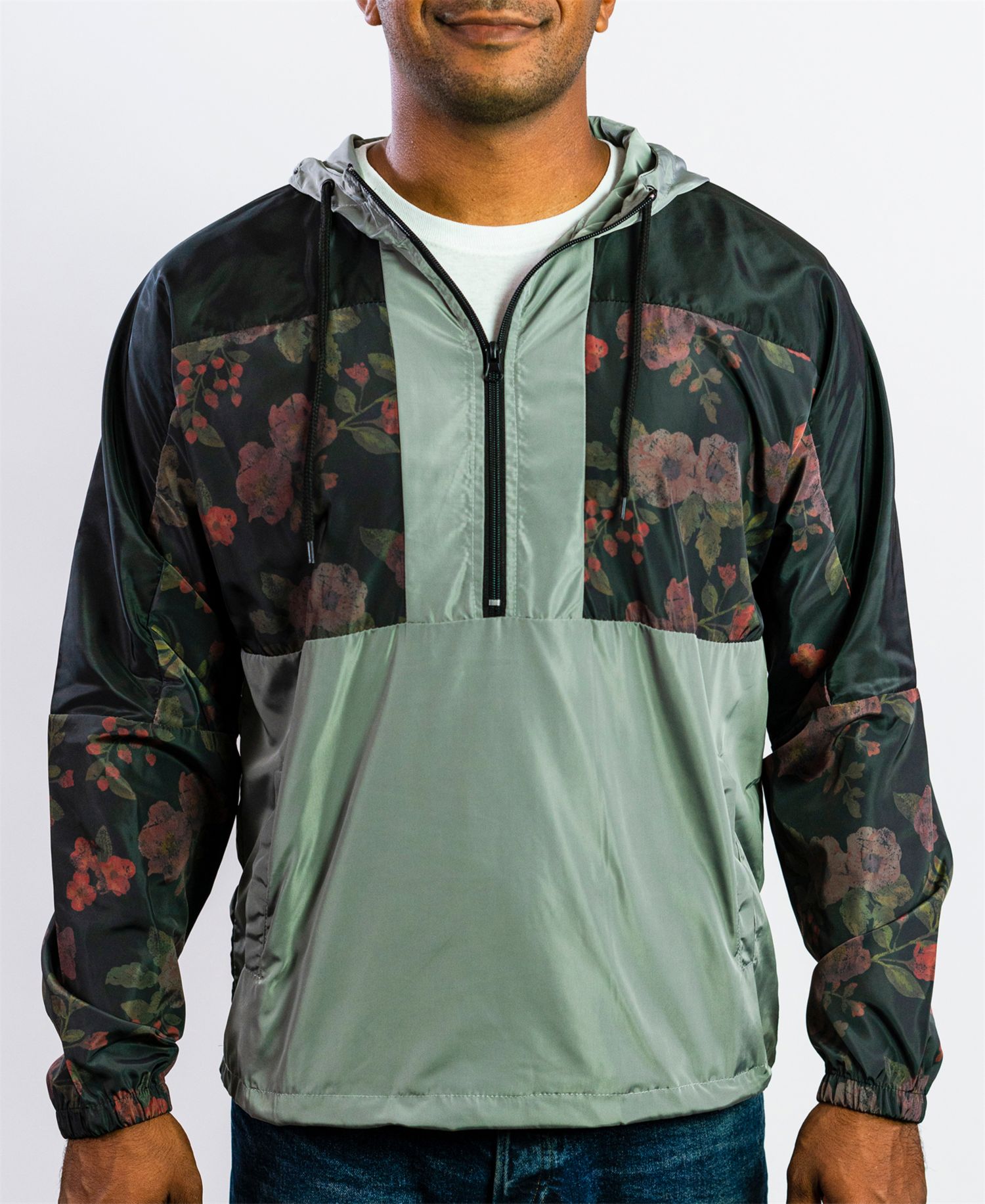 Men's Hooded Lightweight Windbreaker
