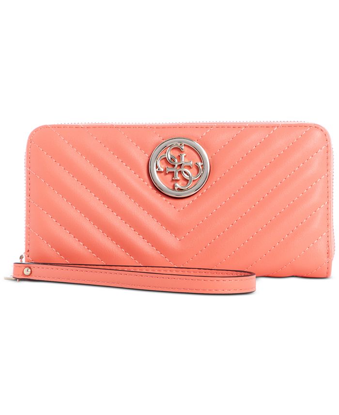 GUESS Kamryn Large Zip Around Wallet Macy's