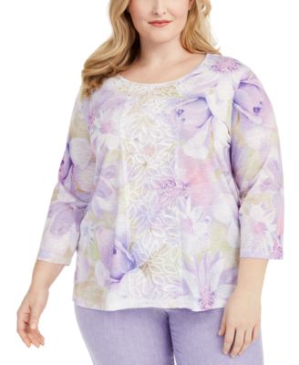 Macys Alfred Dunner Plus Size Tops 