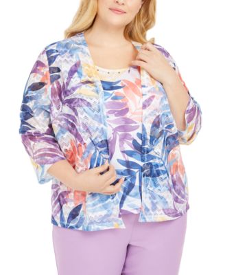 alfred dunner plus size tops on sale