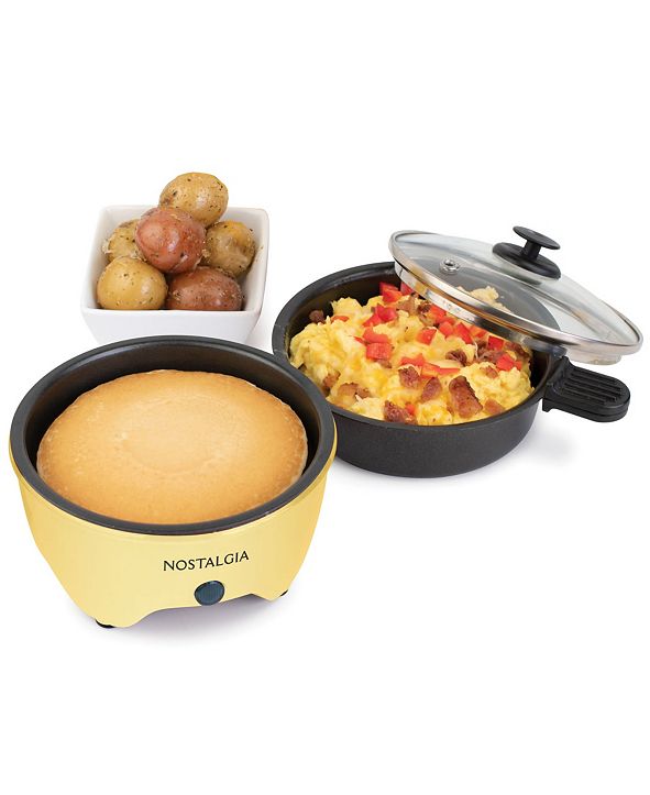 Nostalgia MSK5YW MyMini Personal Electric Skillet & Reviews Small