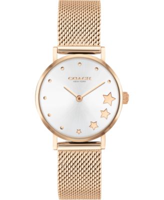 macys rose gold watch