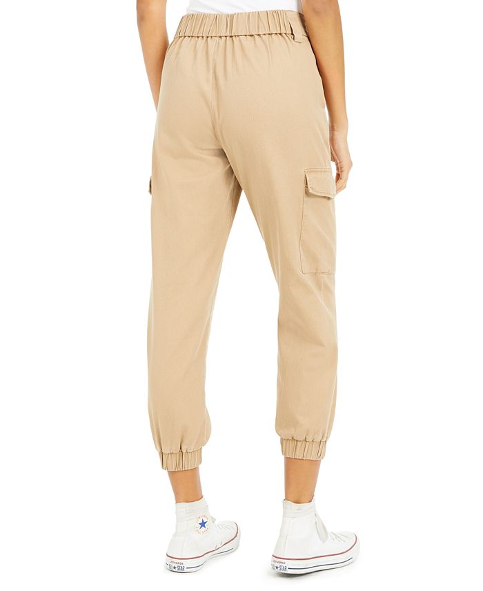 Tinseltown Juniors' Cotton Cargo Jogger Pants Macy's