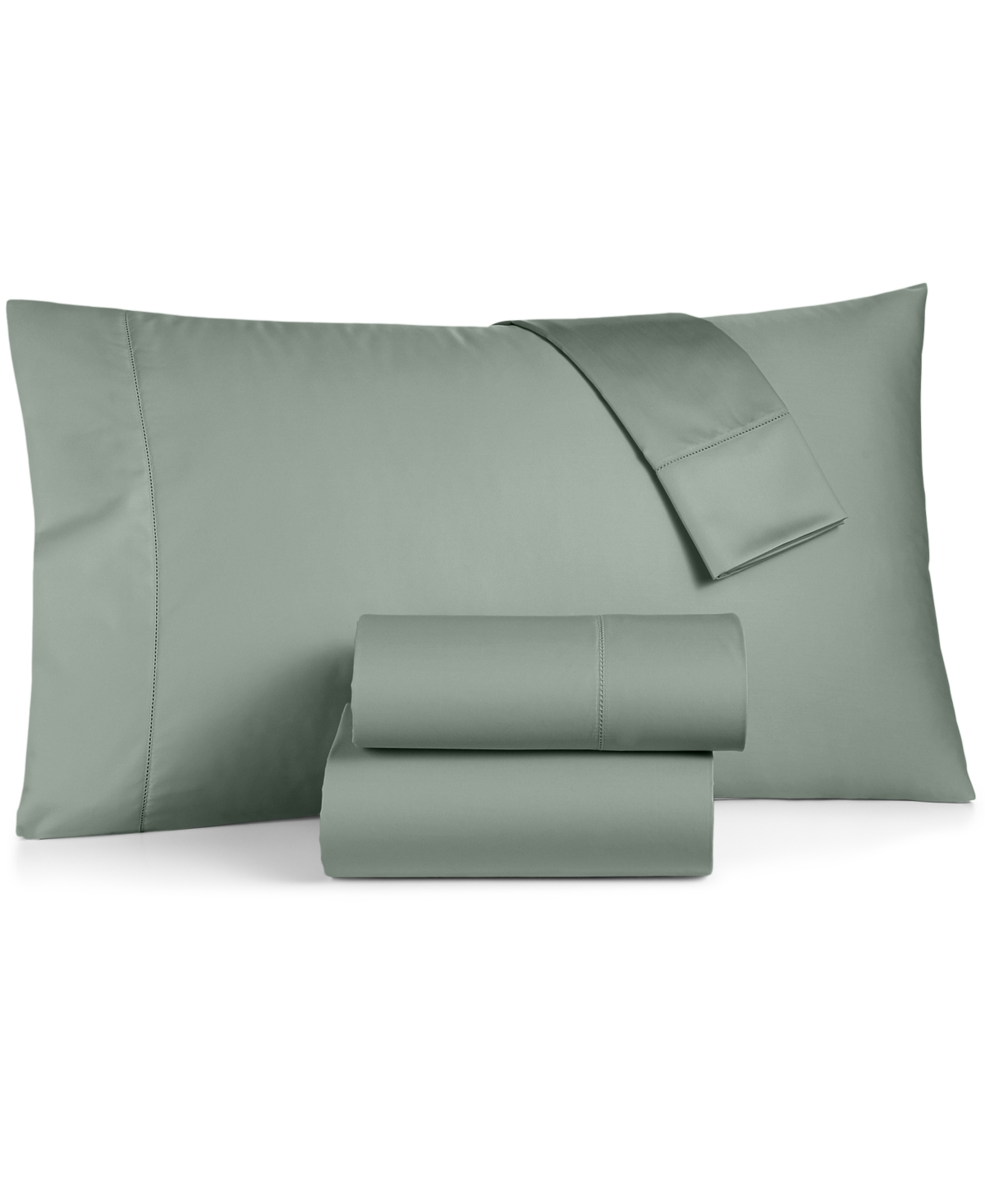 CHARTER CLUB SOLID 550 THREAD COUNT 100% COTTON 4-PC. SHEET SET, KING, EXCLUSIVELY AT MACY'S