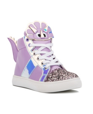 image of Olivia Miller Big Girls Shine Bright Sneaker