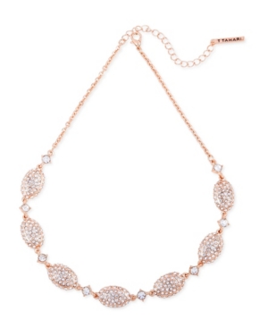 image of T Tahari Pave Fire Essential Necklace