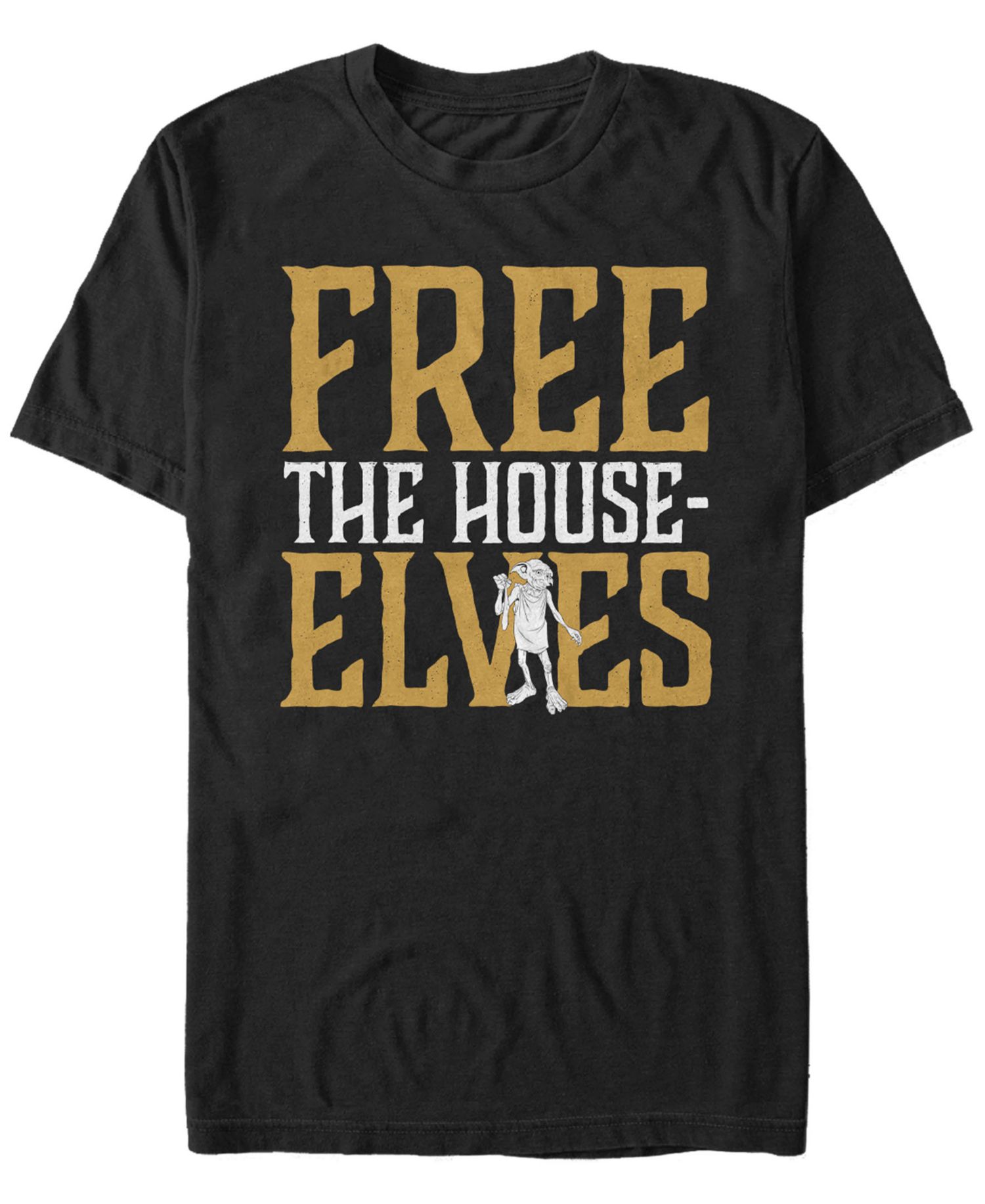 Harry Potter Men's Dobby Free The House-Elves Short Sleeve T-Shirt