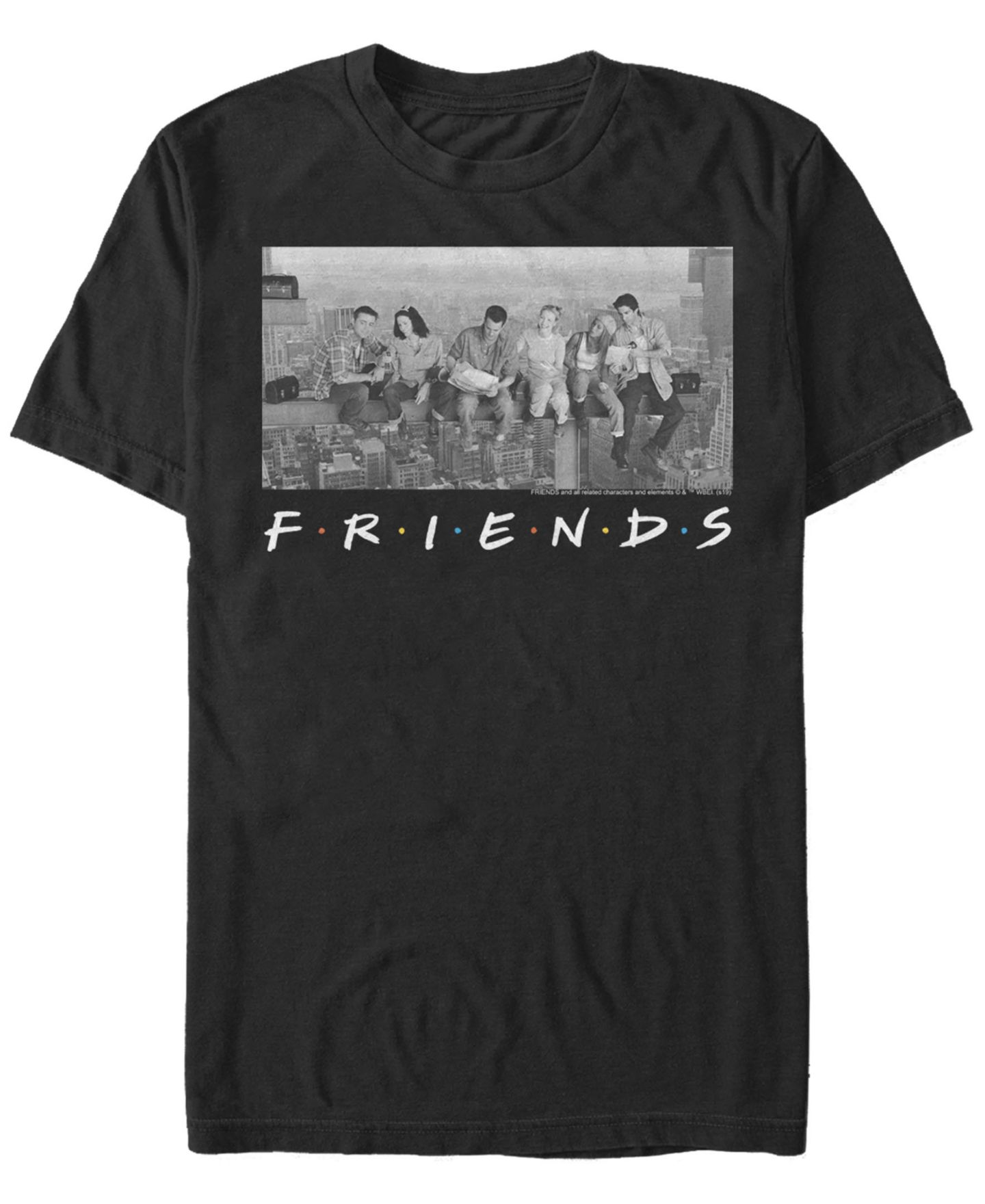 Мужская футболка Fifth Sun Friends City Skyline Group Portrait Short Sleeve — фото 1