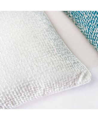 Chloe Jacquard Plaid Decorative Pillow, 20" x 20"