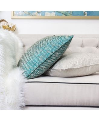 Chloe Jacquard Plaid Decorative Pillow, 20" x 20"