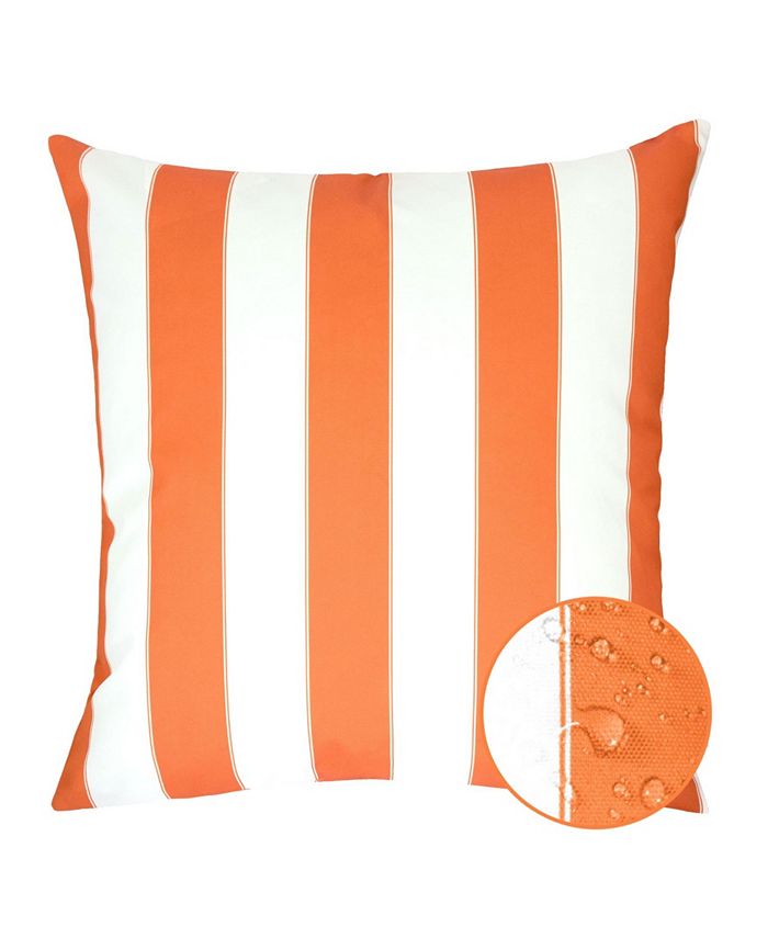 Homey Cozy Olivia Stripe Outdoor Pillow Set of 2 & Reviews