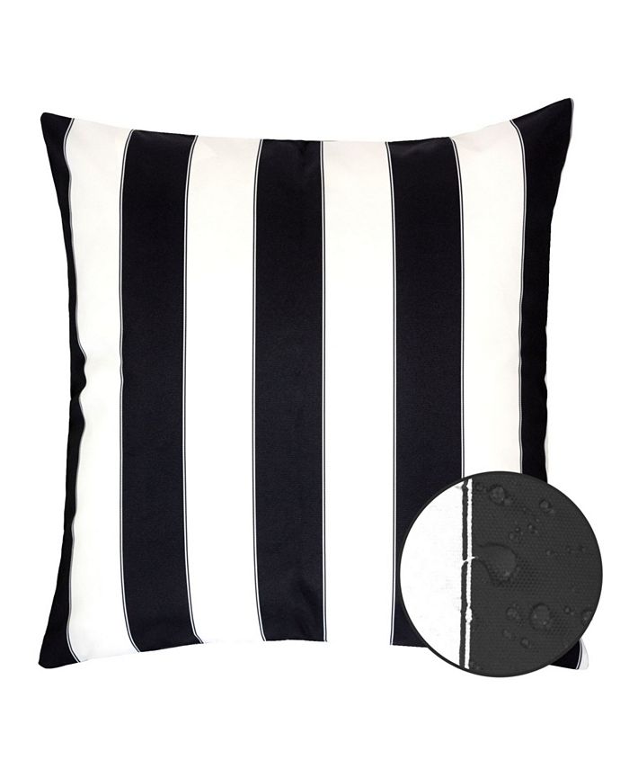 Homey Cozy Olivia Stripe Outdoor Pillow Set of 2 & Reviews