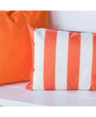 Olivia Stripe Indoor/Outdoor Decorative Pillow, 12" x 20"