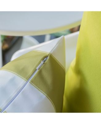 Olivia Stripe Indoor/Outdoor Decorative Pillow, 12" x 20"