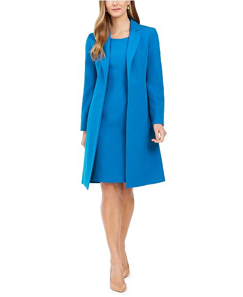 Le Suit Longline Jacket Dress Suit Reviews Wear To Work Women Macy S