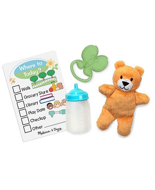 Melissa and Doug Melissa Doug Mine to Love Carrier Play Set for Baby