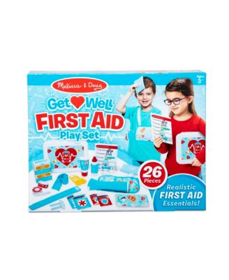 Melissa and Doug Get Well First Aid Kit Play Set