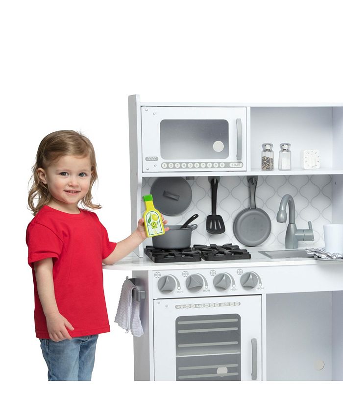 Melissa and Doug Melissa Doug Wooden Chef’s Pretend Play Toy Kitchen