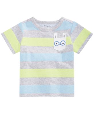 First Impressions - Baby Boys Bunny Pocket T-Shirt