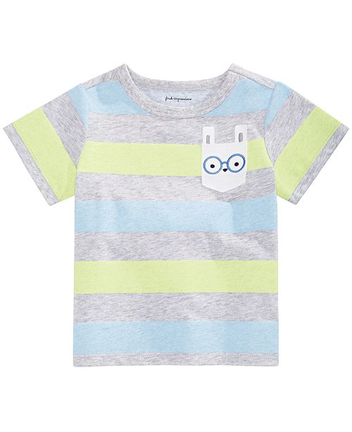 Baby Boys Bunny Pocket T Shirt Created For Macy S