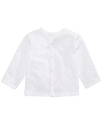 First Impressions - Baby Girls V-Neck French Terry Cardigan