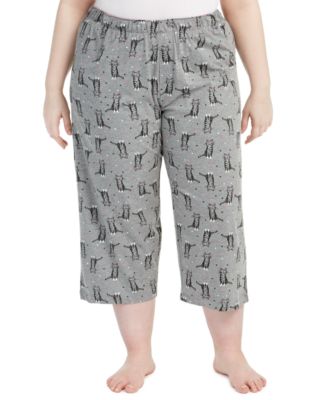 capri pajama pants plus size