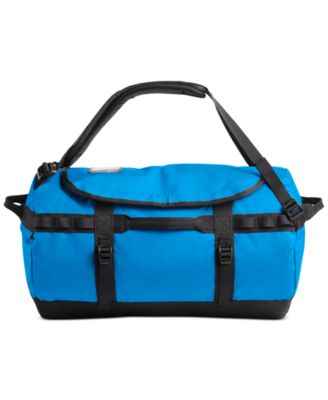 north face duffel bag blue