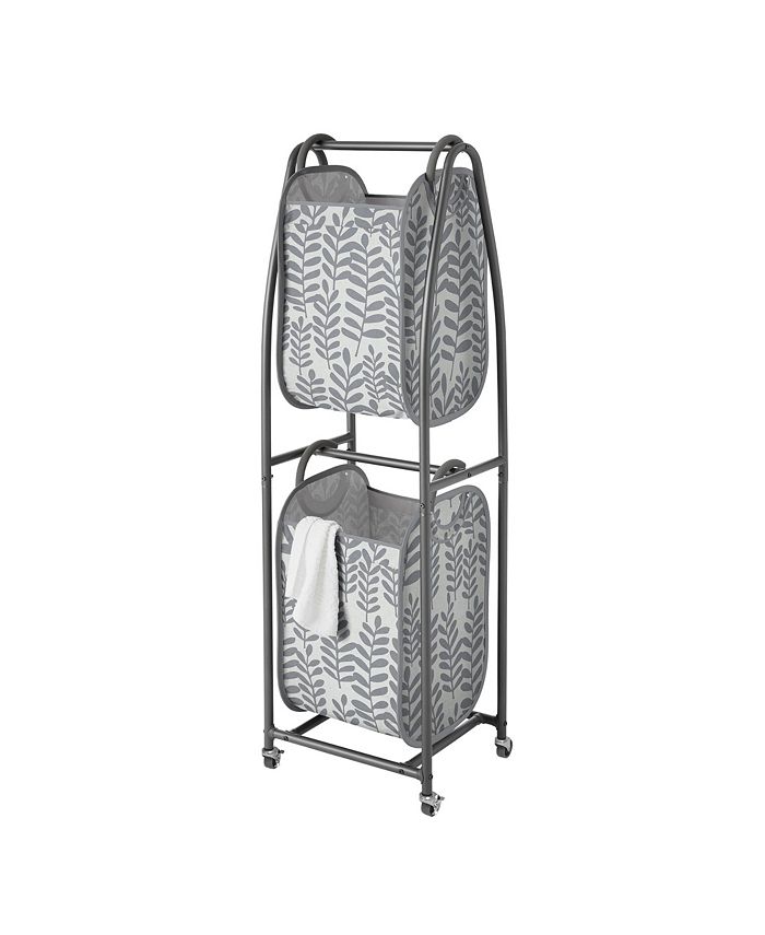 Neatfreak EVERFRESH® 2Tier Rolling Vertical Laundry Sorter with Hamper