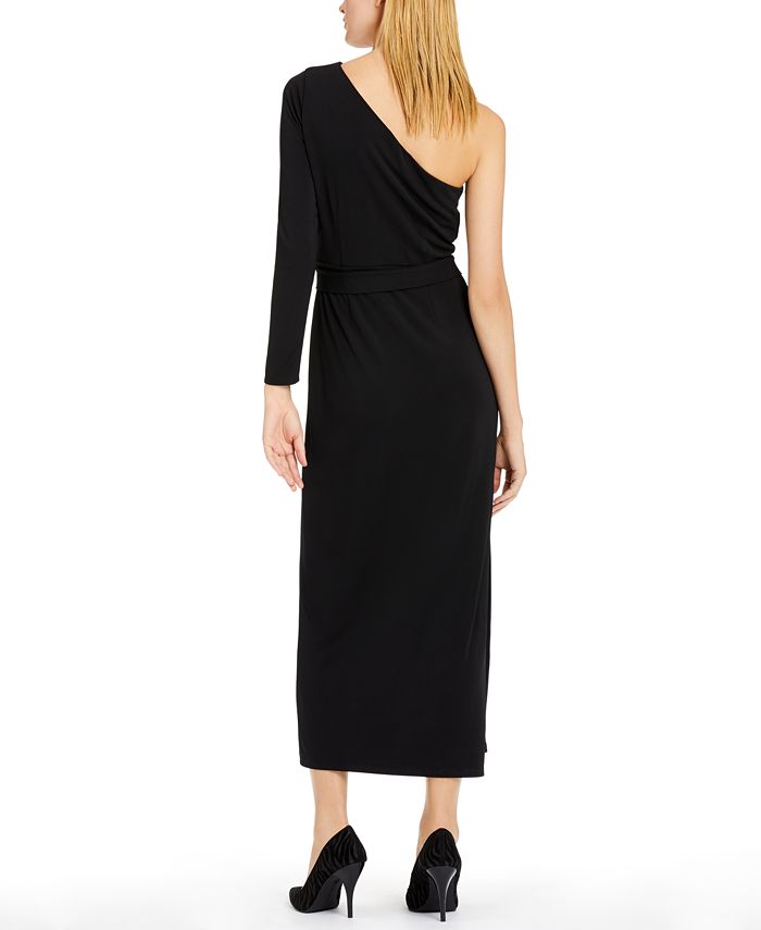 INC International Concepts INC Petite One-Shoulder Belted Maxi Dress ...