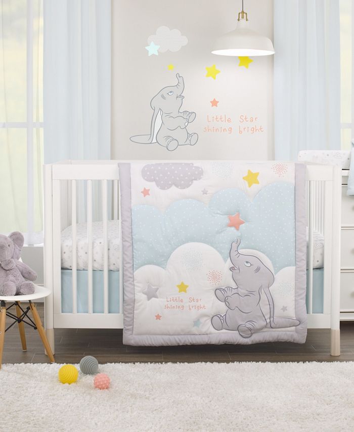 Disney Disney Dumbo Fleece Baby Blanket with Applique Macy's