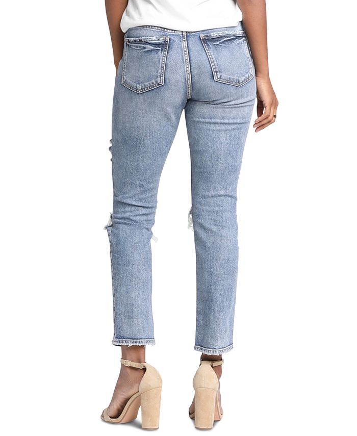 Silver Jeans Co. Banning SlimLeg Distressed Jeans Macy's