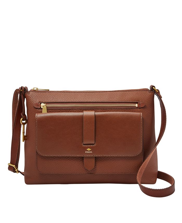Fossil Kinley Leather Crossbody & Reviews - Handbags & Accessories - Macy's