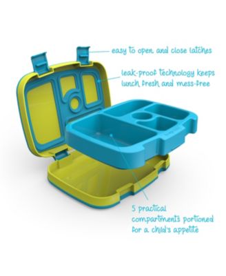 Kids Brights 5-Compartment Bento Lunch Box
