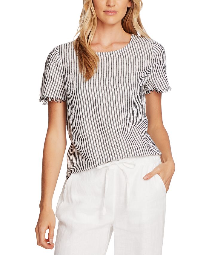 Vince camuto linen top best sale