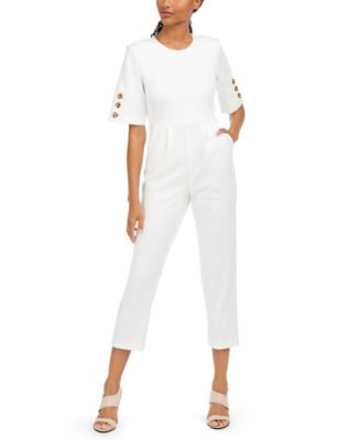 calvin klein cropped jumpsuit