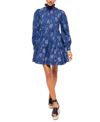 Free People - Petit Fours Printed Mini Dress