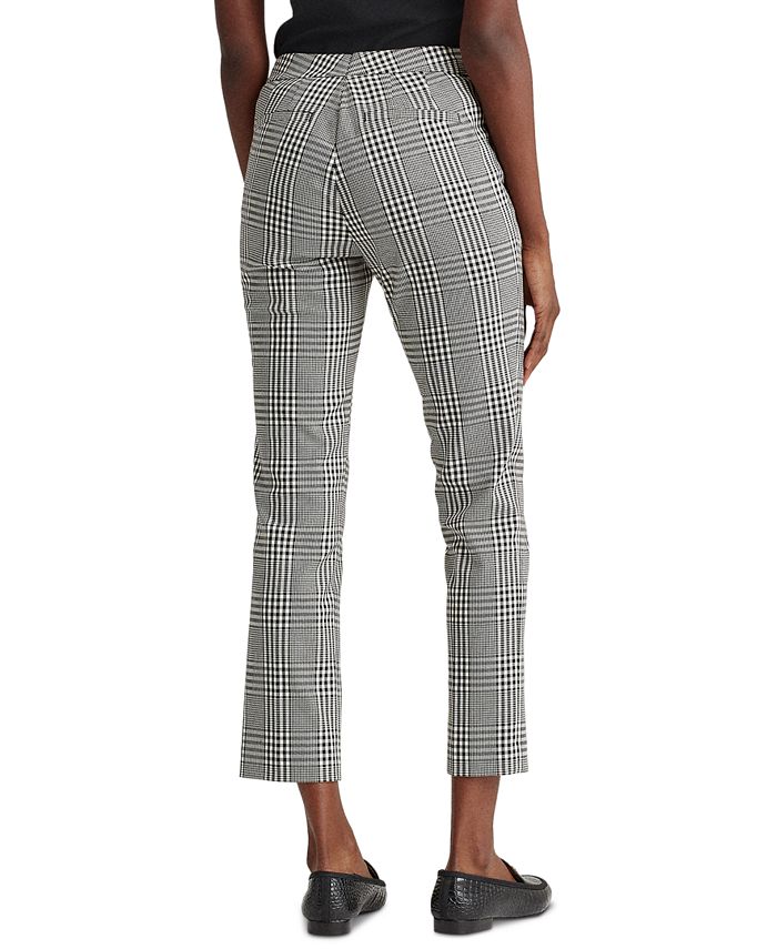 Lauren Ralph Lauren Slim-Fitting Cropped Pants - Macy's