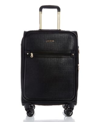 guess black suitcase