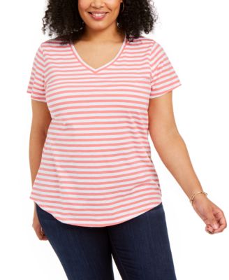 macy plus size tops