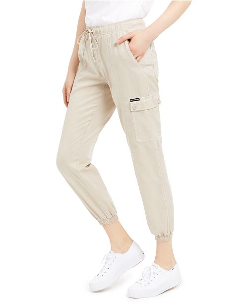 Calvin Klein Jeans Cargo Jogger Pants & Reviews - Leggings & Pants ...