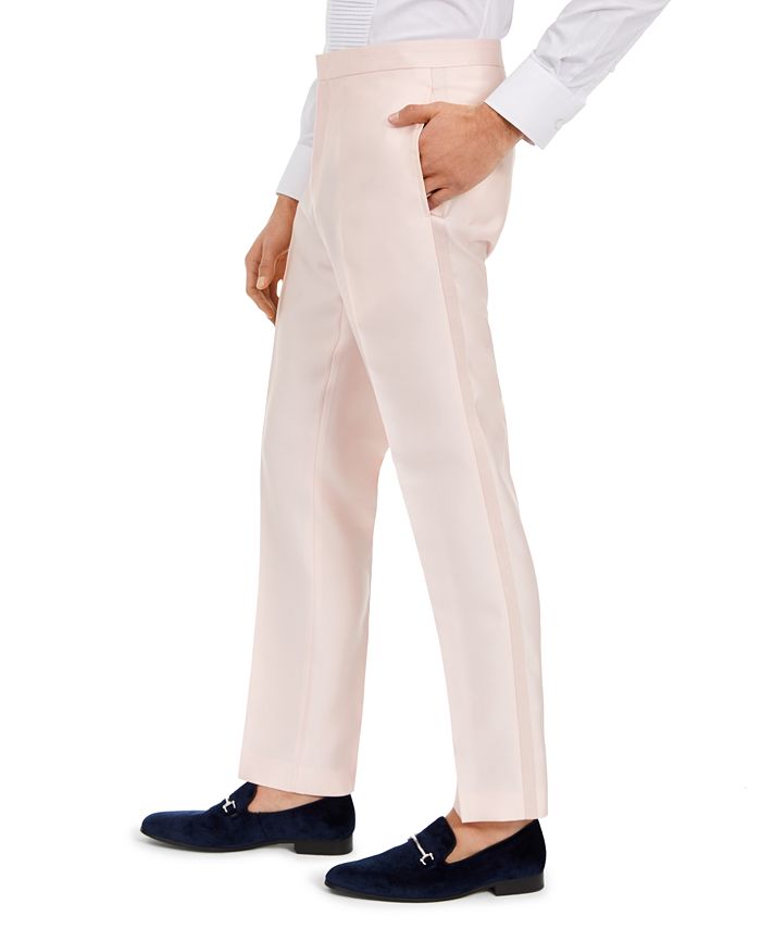 slim fit tuxedo pants