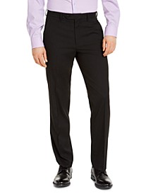 Men's Classic-Fit Stretch Solid Suit Pants, Created for Macy's 