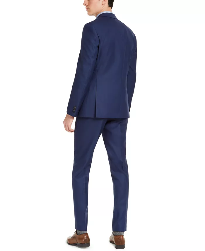 Men's Slim-Fit Stretch Solid Suit Separates - thumbnail 6