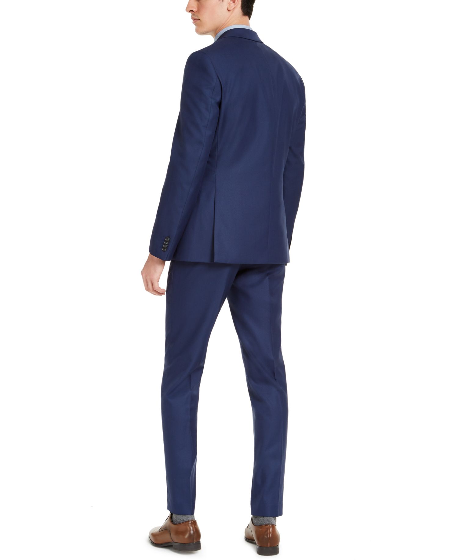 Men's Slim-Fit Stretch Solid Suit Jacket