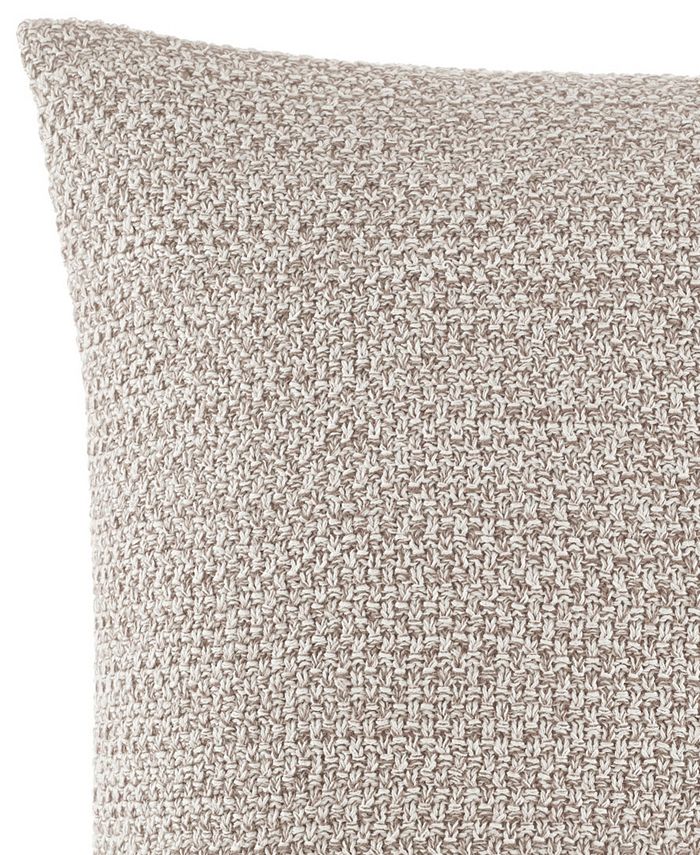 Kenneth Cole - Essentials Marled Knit Throw Pillow