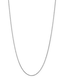 Wheat Link 18" Chain Necklace in 14k Yellow Gold (Also in 14k White Gold)